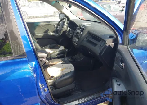 2007 Kia Sportage Ex V6 from USA, damaged, VIN KNDJE723077438993